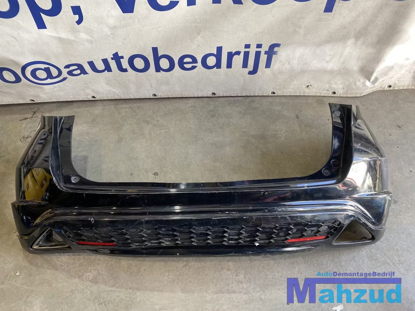 HONDA CIVIC FK FN hatchback Zwart achterbumper 2005-2011, Gebruikt, Info@honda.co.jp, Ophalen of Verzenden, Bumper