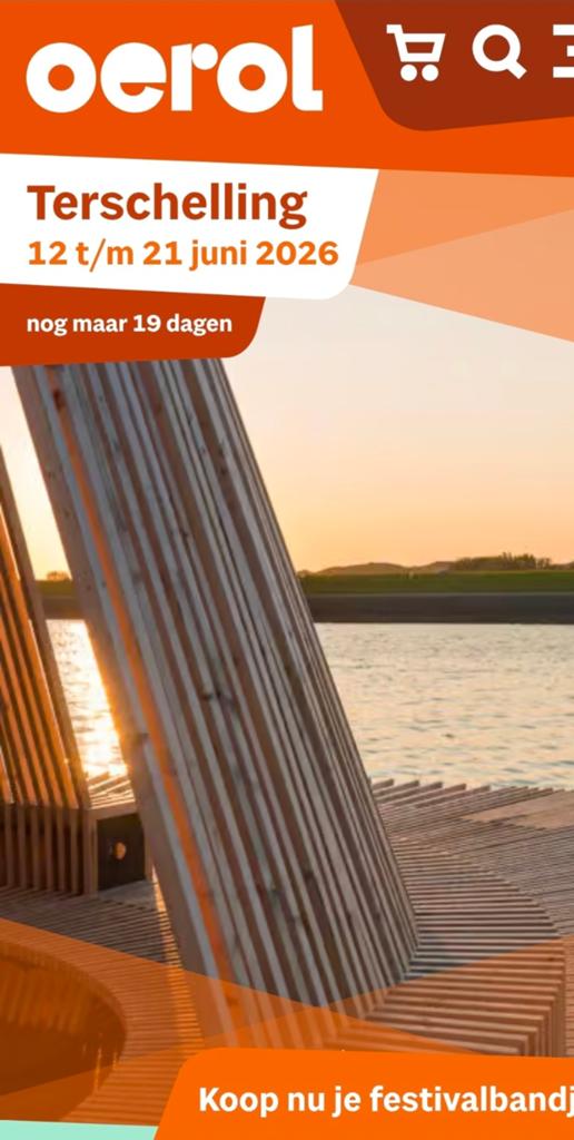 GEVRAAGD: kaartjes voor Via Berlin Oerol 2026 Oerol, Twee personen
