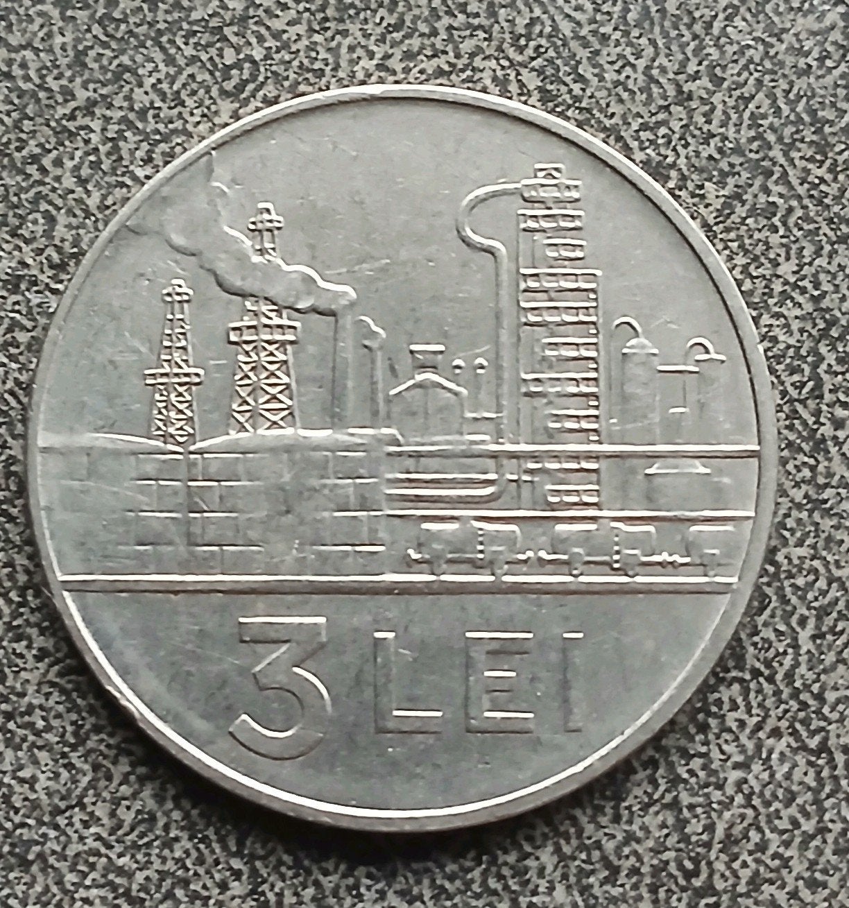 3 Lei munt Roemenië 1966, Ophalen of Verzenden, Overige landen