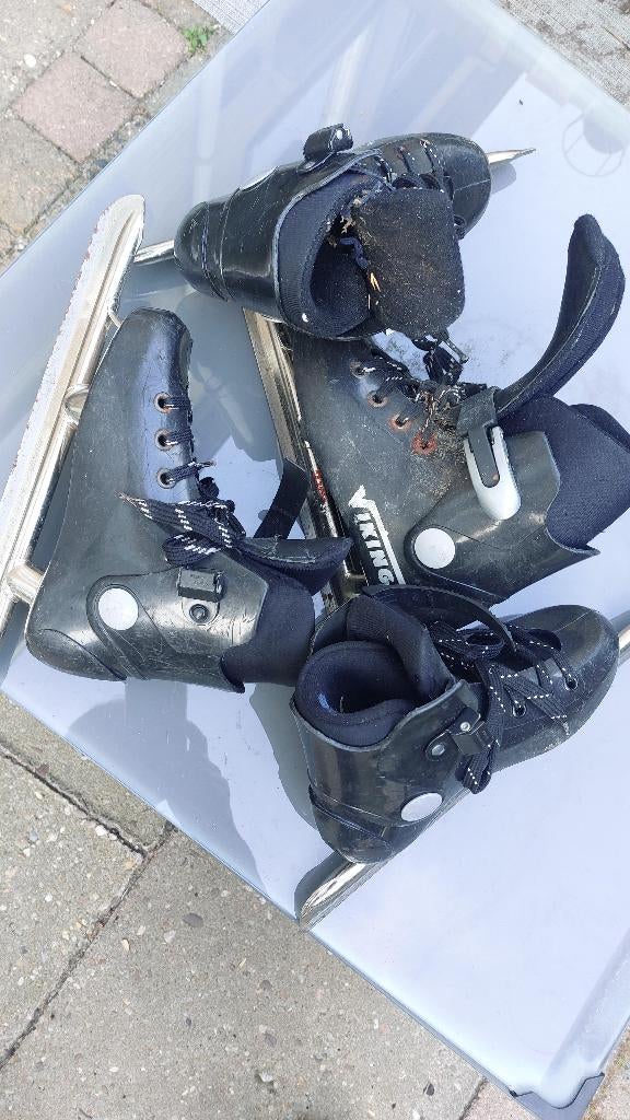 twee paar Viking kinder schaatsen maat 21, Ophalen, Viking, Gebruikt, Noren