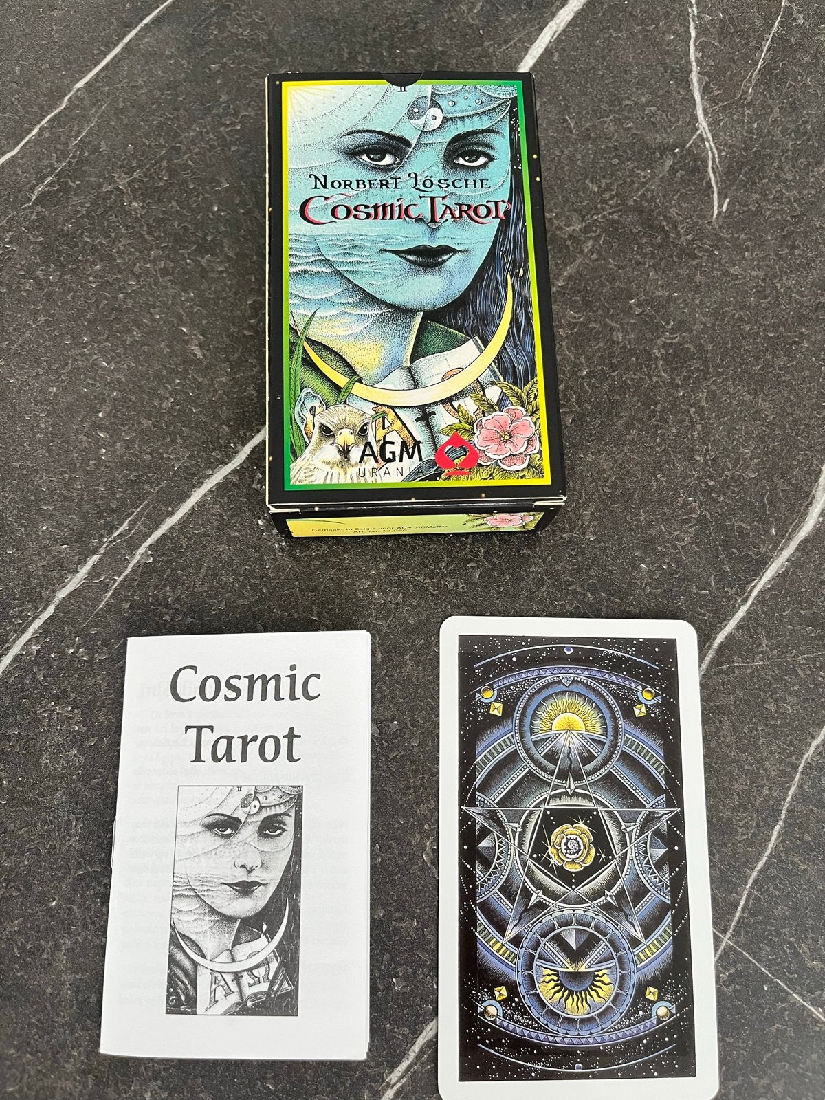 Cosmic Tarot Kaartendeck van Norbert Lösche (NL), Ophalen of Verzenden, Zo goed als nieuw