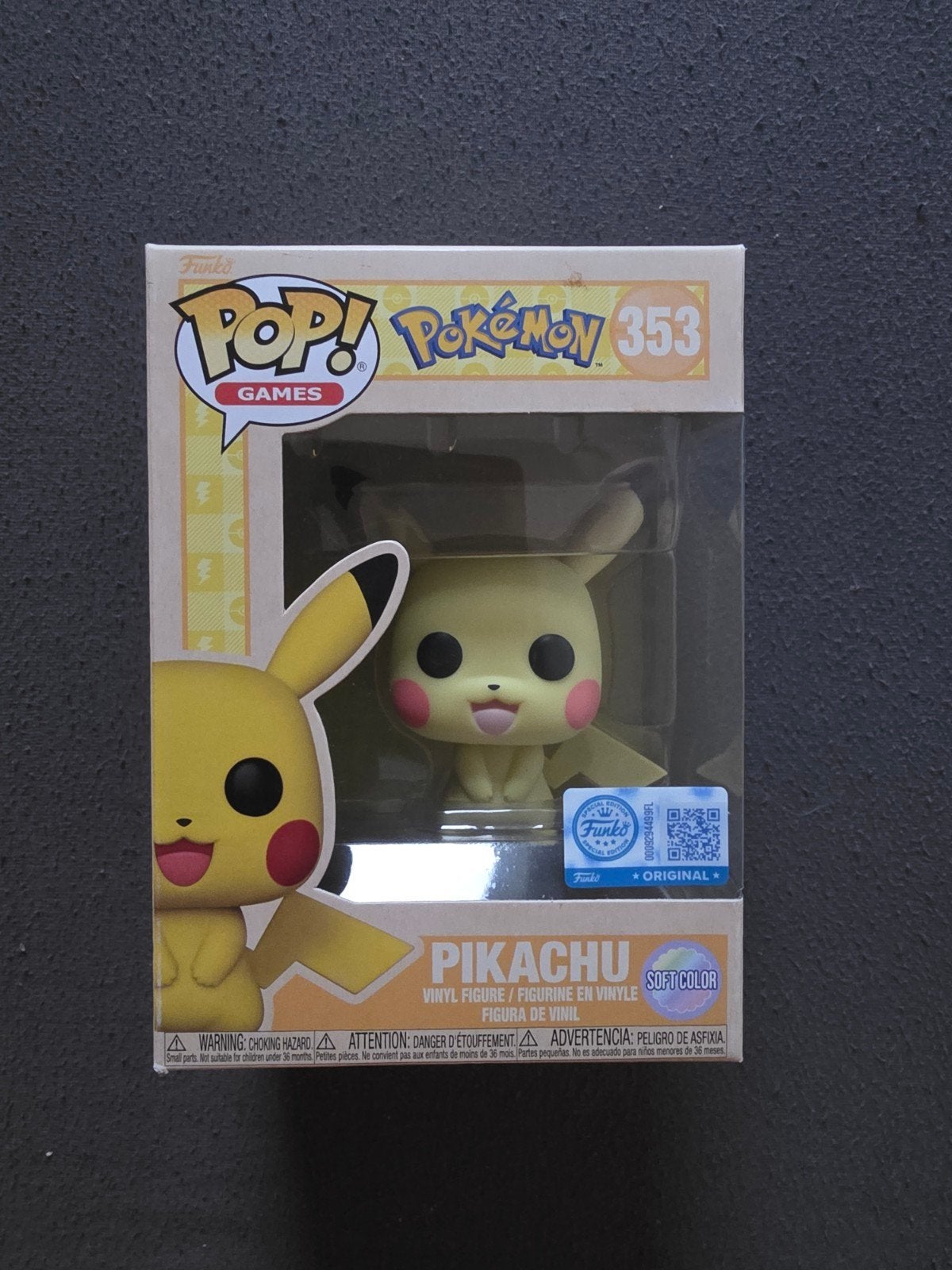 Funko Pop! Pokémon Pikachu #353 Soft Color, Verzamelen, Ophalen of Verzenden, Nieuw
