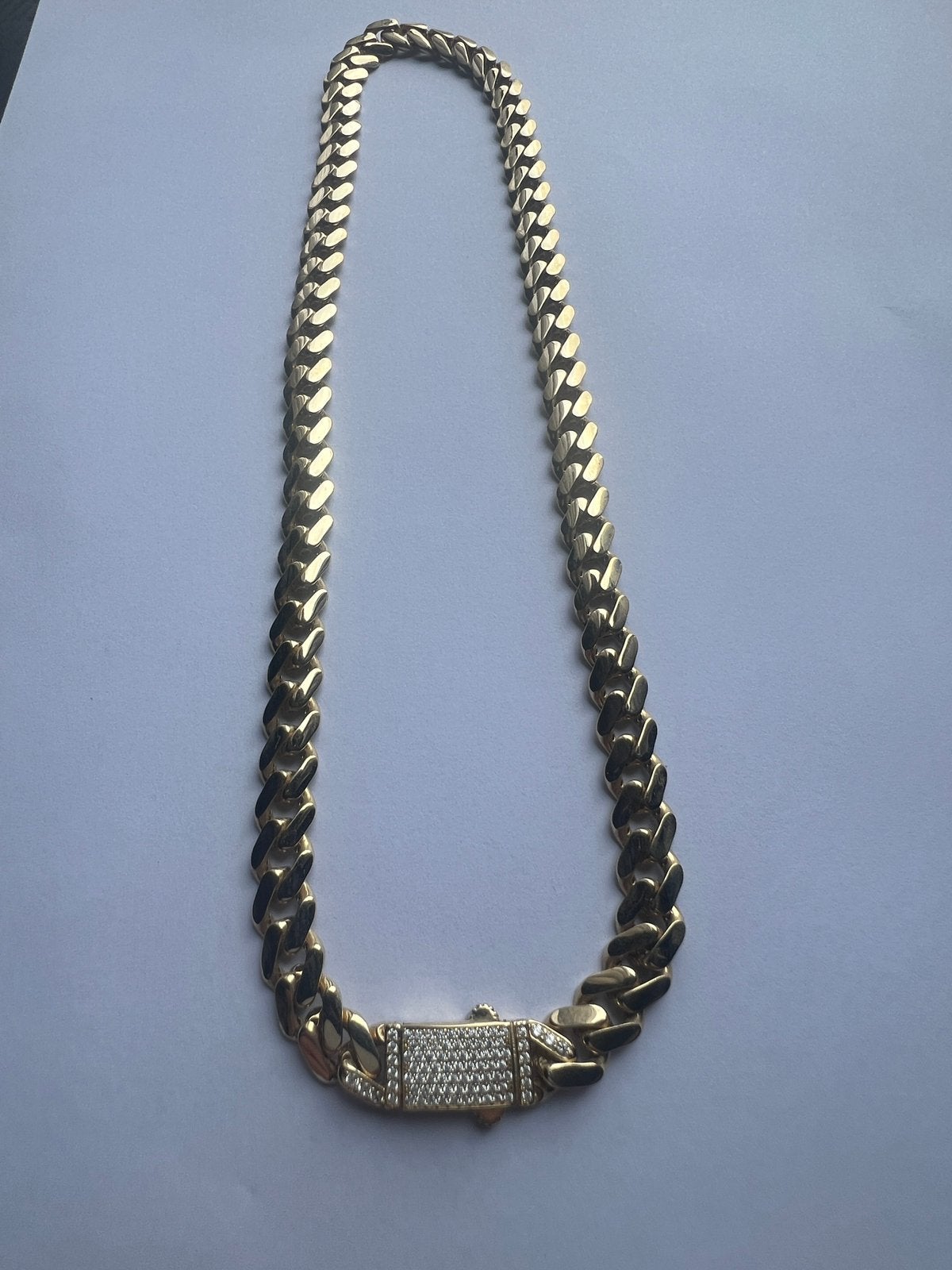 14 karaat gouden ketting, Ophalen, Nieuw, Goud