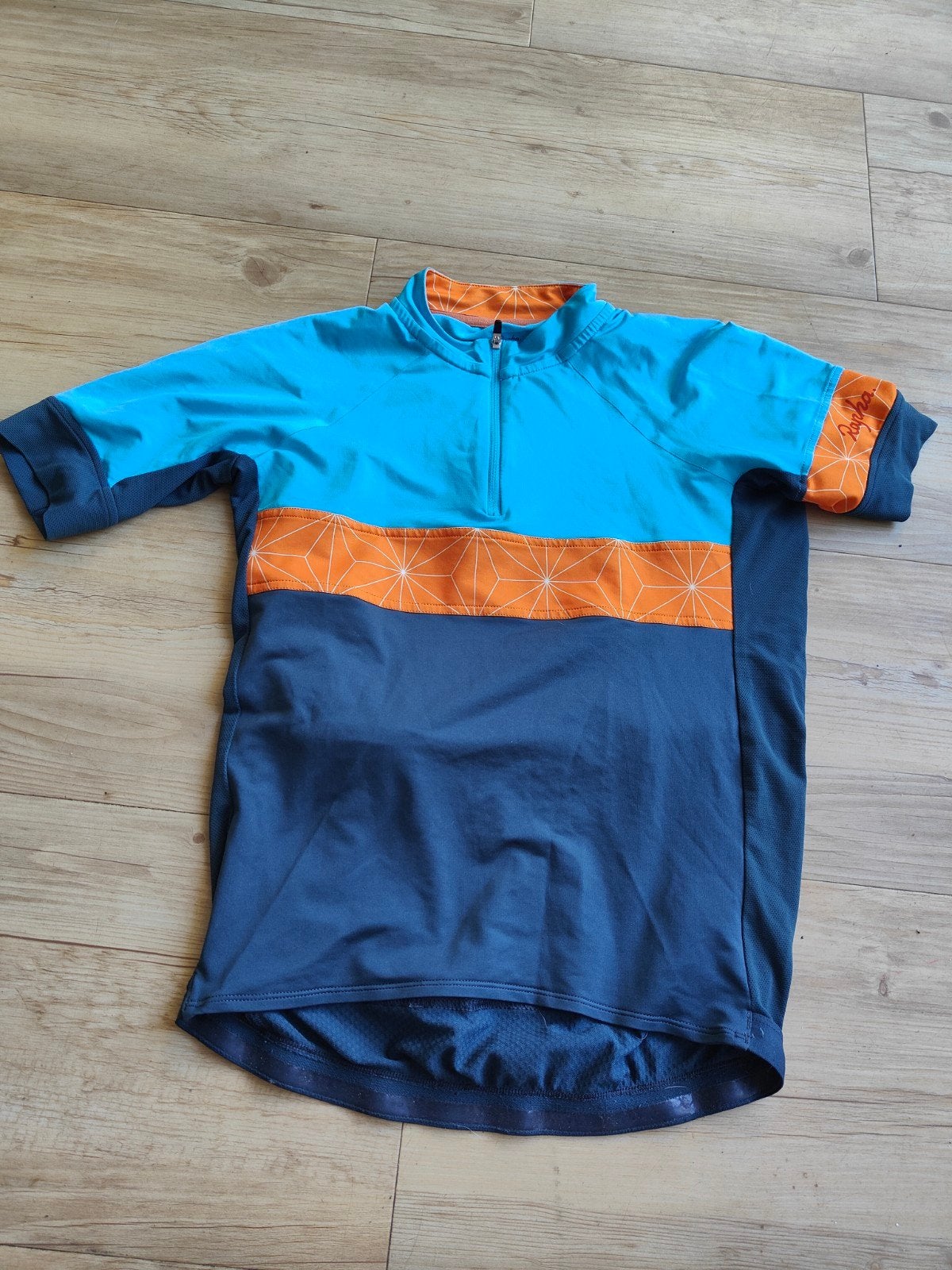 Rapha Race to the Sun Jersey - Maat S fiets shirt, Blauw, Rapha, Ophalen of Verzenden, Zo goed als nieuw