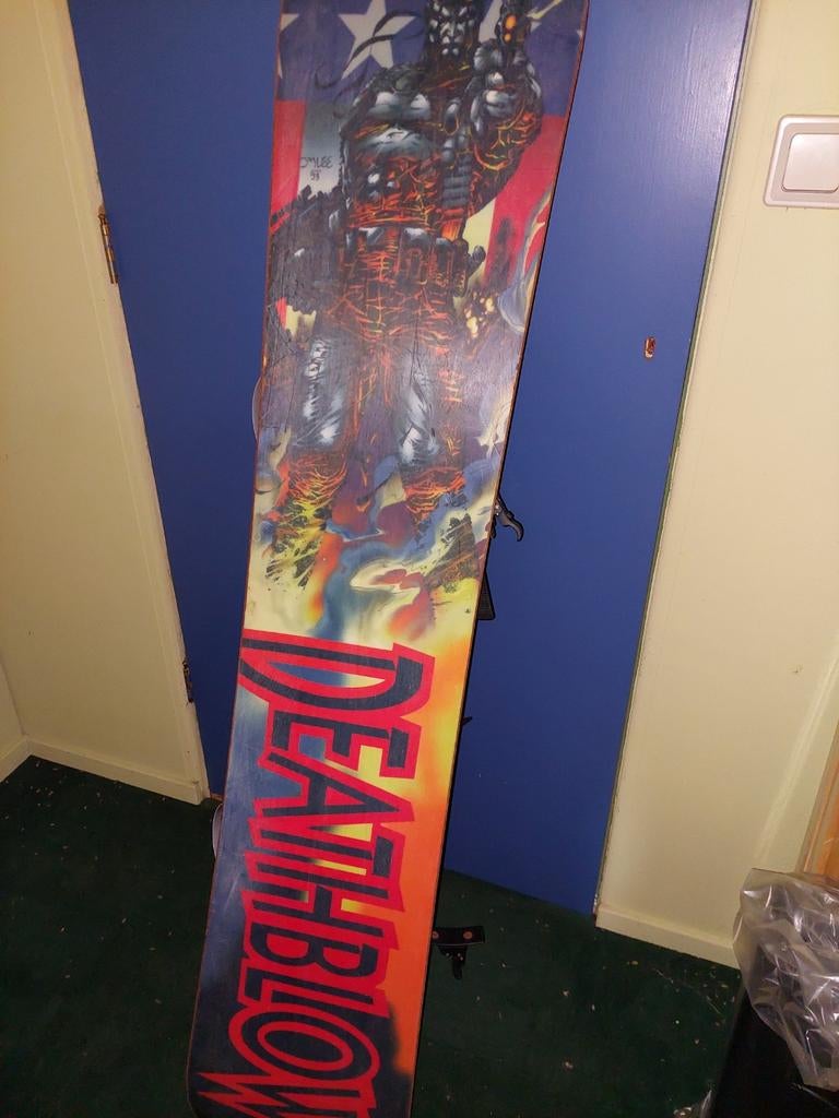 Snowboard vintage deathblow, Sport en Fitness, Snowboarden, Ophalen, Board