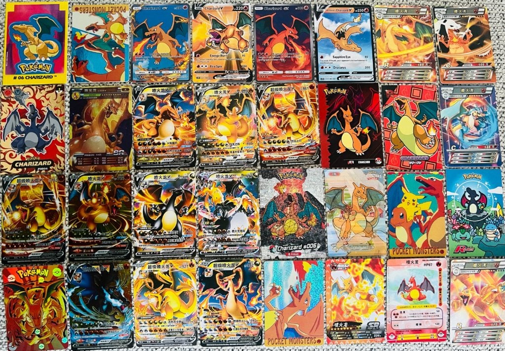Charizard PICK YOUR CARD - TCG International Masterset, Verzenden, Zo goed als nieuw, Losse kaart, Foil