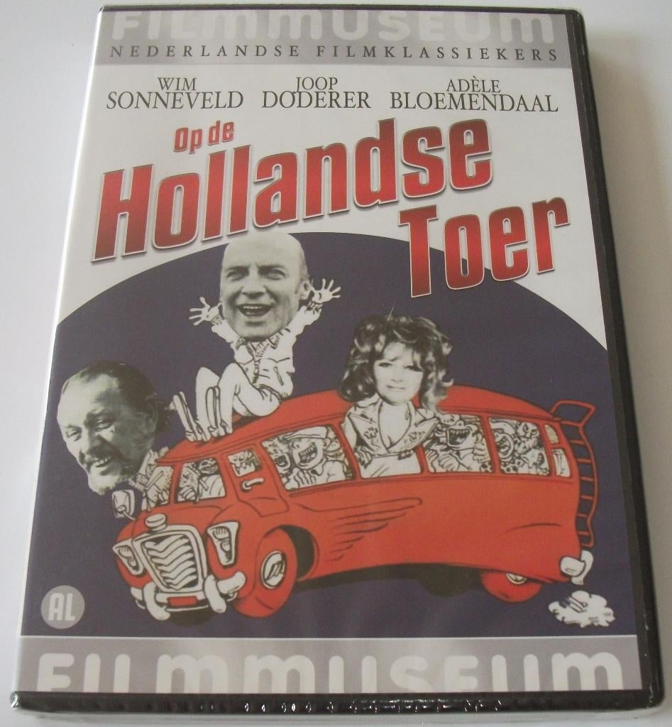 Dvd *** OP DE HOLLANDSE TOER *** Filmmuseum *NIEUW*, Alle leeftijden, Ophalen of Verzenden, Komedie, Nieuw in verpakking