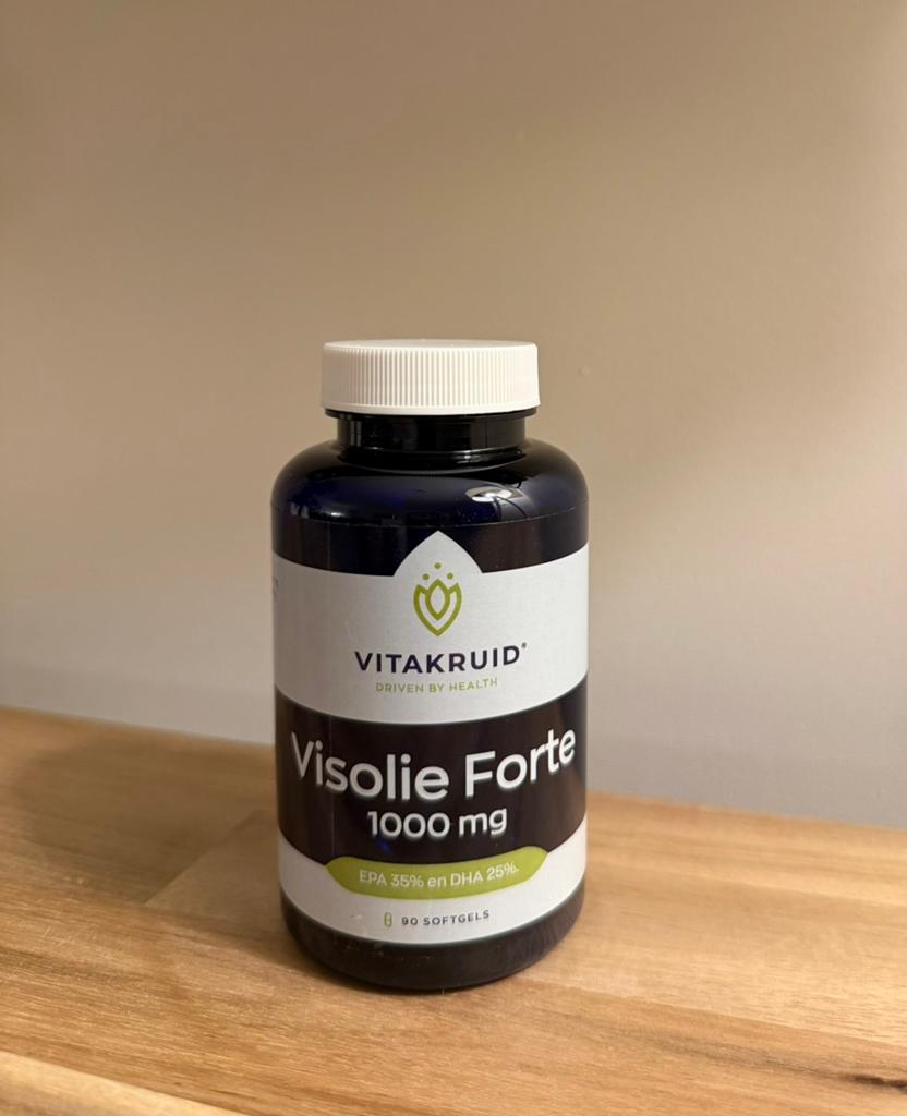 Nieuw! Vitakruid Visolie Forte 1000, Verzenden, Nieuw, Poeder of Drank