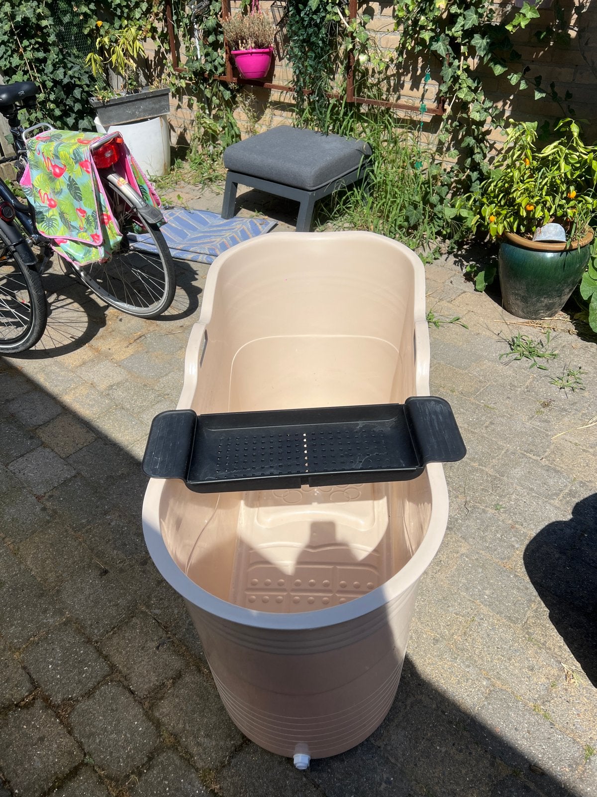 Mobiele badkuip voor volwassenen - Compact en comfortabel, Ophalen, Gebruikt, Overige typen, 50 tot 100 cm