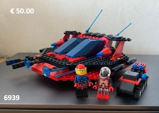 Legoset - 6939-1 Schotelcenturion, Gebruikt, Lego, Ophalen of Verzenden, Space