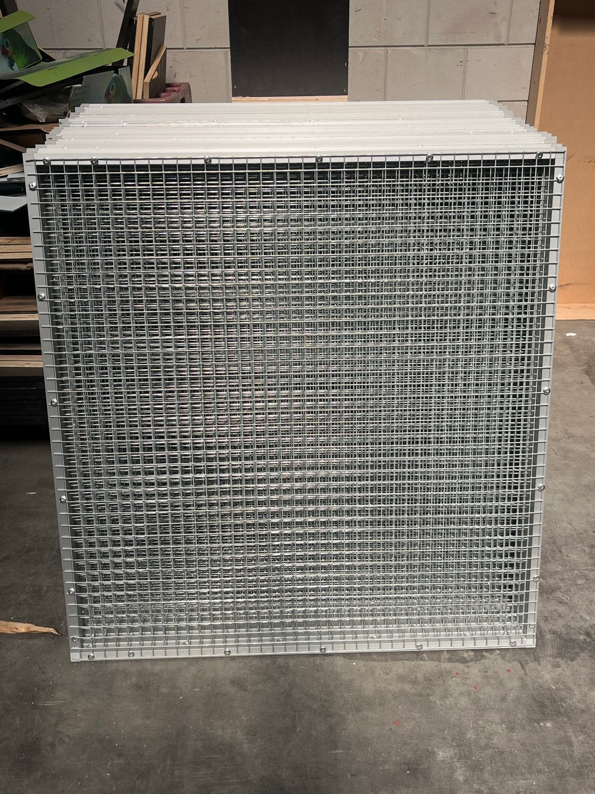 Aluminium gaaspanelen - 103x99cm, Ophalen, Nieuw, IJzer, Overige typen