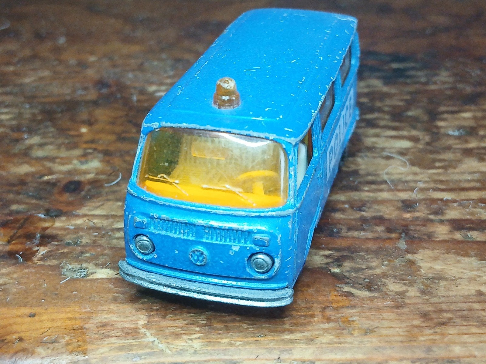 majorette vw bus police, Ophalen of Verzenden, Gebruikt, Bus of Vrachtwagen