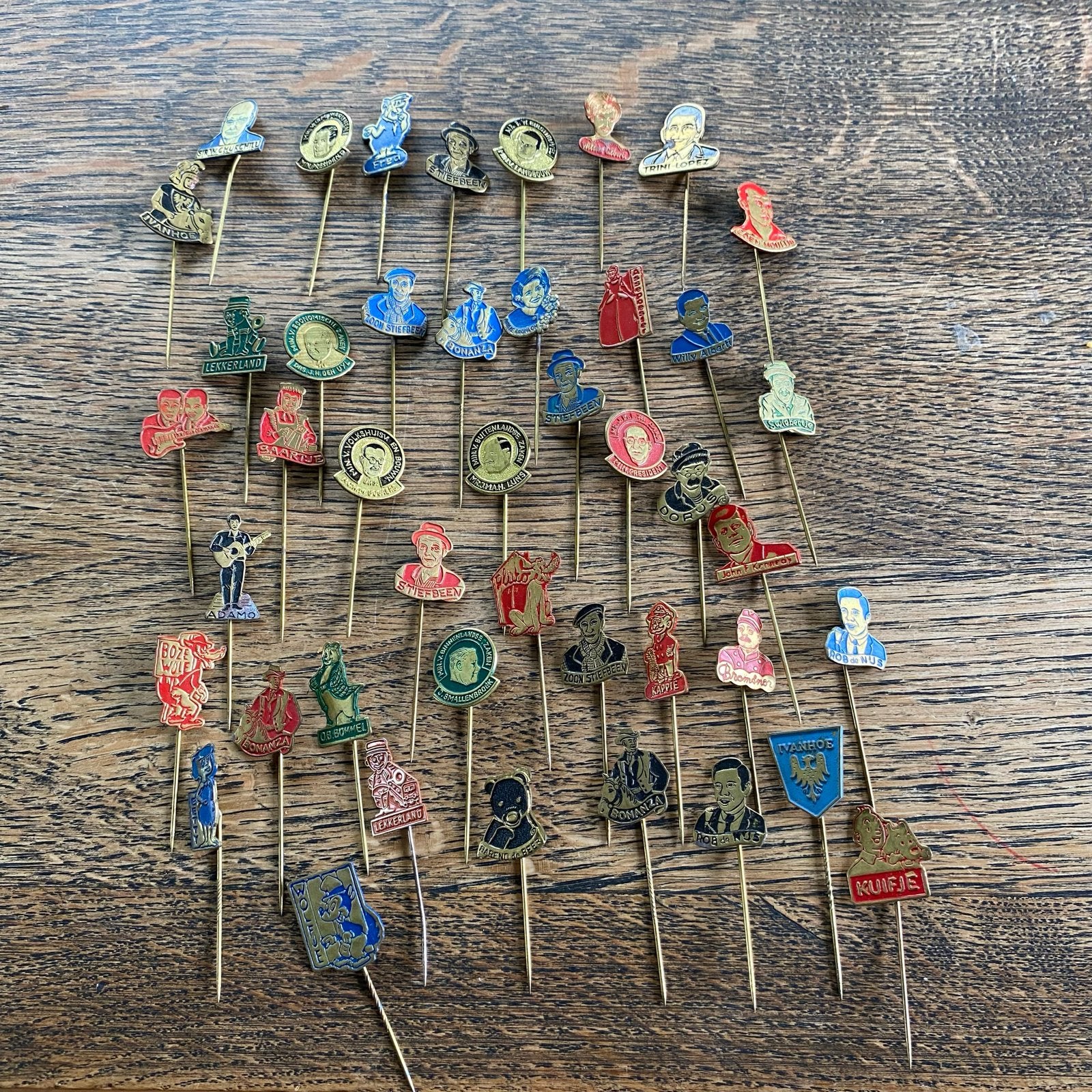 Vintage Speldjes Collectie - Diverse Figuren en Thema's, Verzamelen, Ophalen of Verzenden, Gebruikt