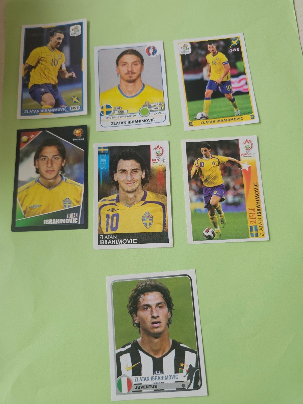 Zlatan Ibrahimovic Panini Collectie, Verzamelen, Ophalen of Verzenden, Zo goed als nieuw, Buitenlandse clubs, Poster, Plaatje of Sticker