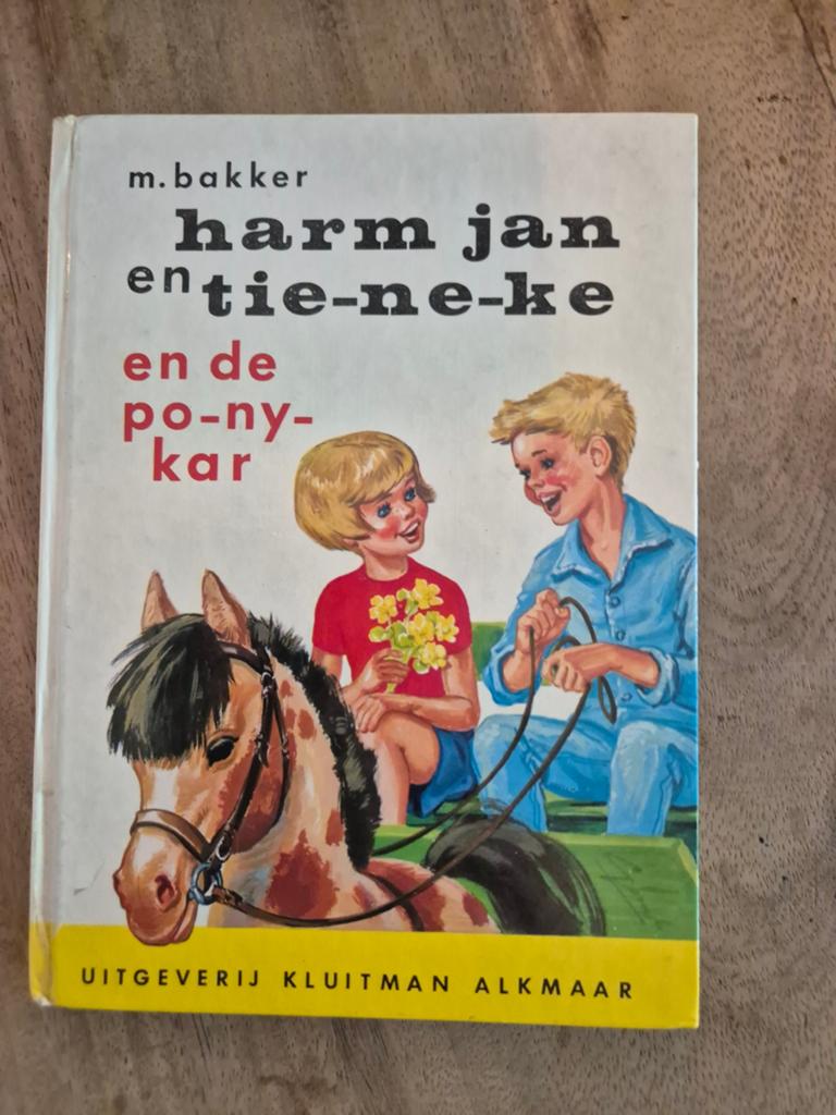 Harm Jan en Tie-ne-ke en de pony-kar - M. Bakker, Ophalen of Verzenden, Gelezen, M. Bakker, Fictie algemeen