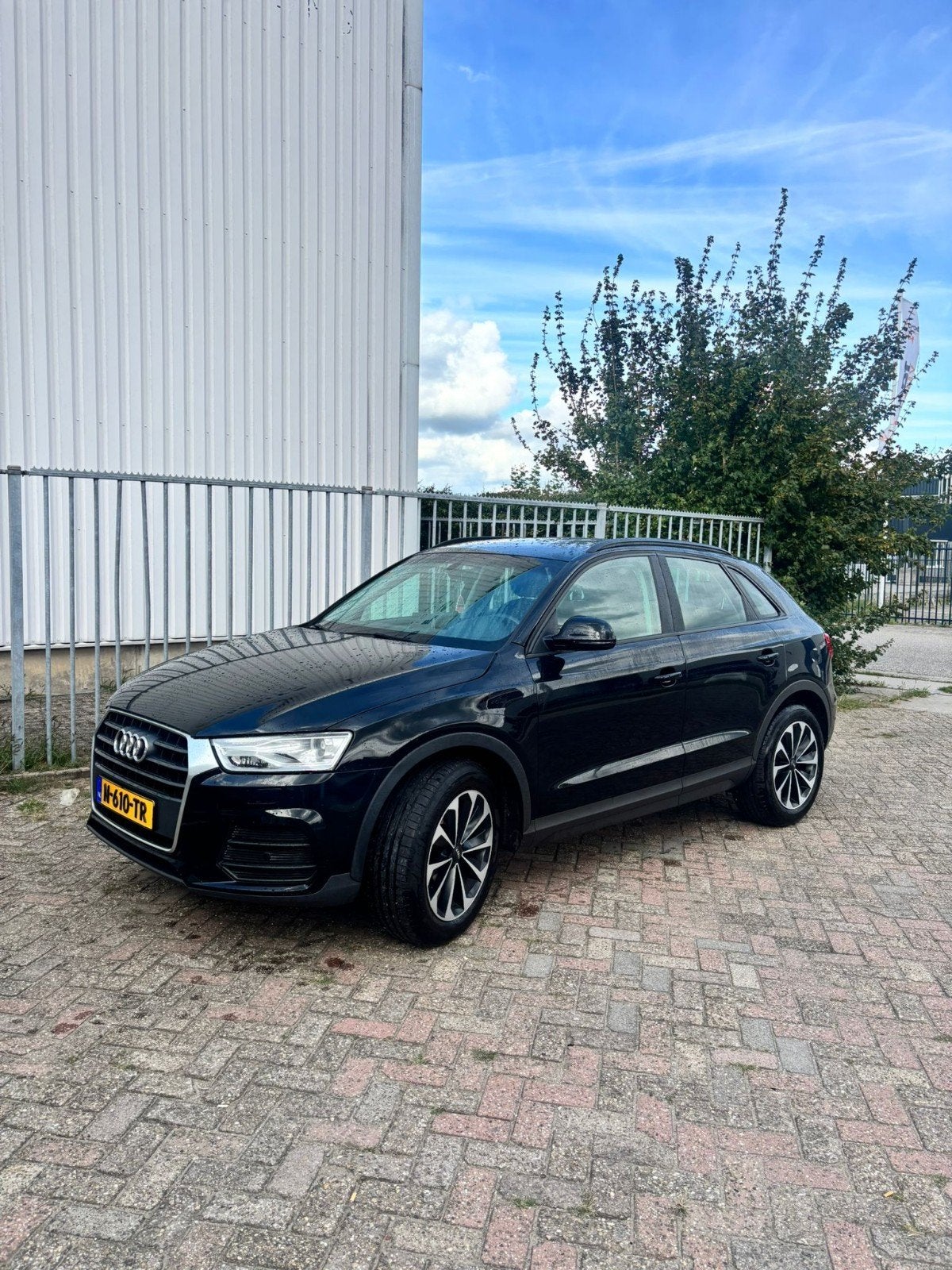 Audi Q3 1.4 Tfsi CoD 150PK Ultra 2017 Zwart, Auto's, Audi, 730 kg, 1800 kg, 4 cilinders, Zwart