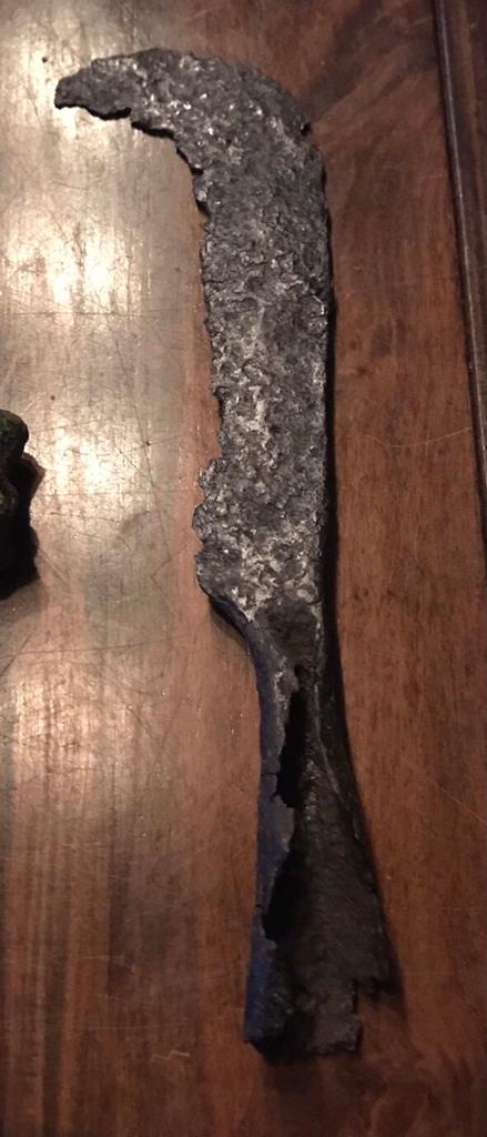 Bodemvondst middeleeuwse billhook, Ophalen of Verzenden