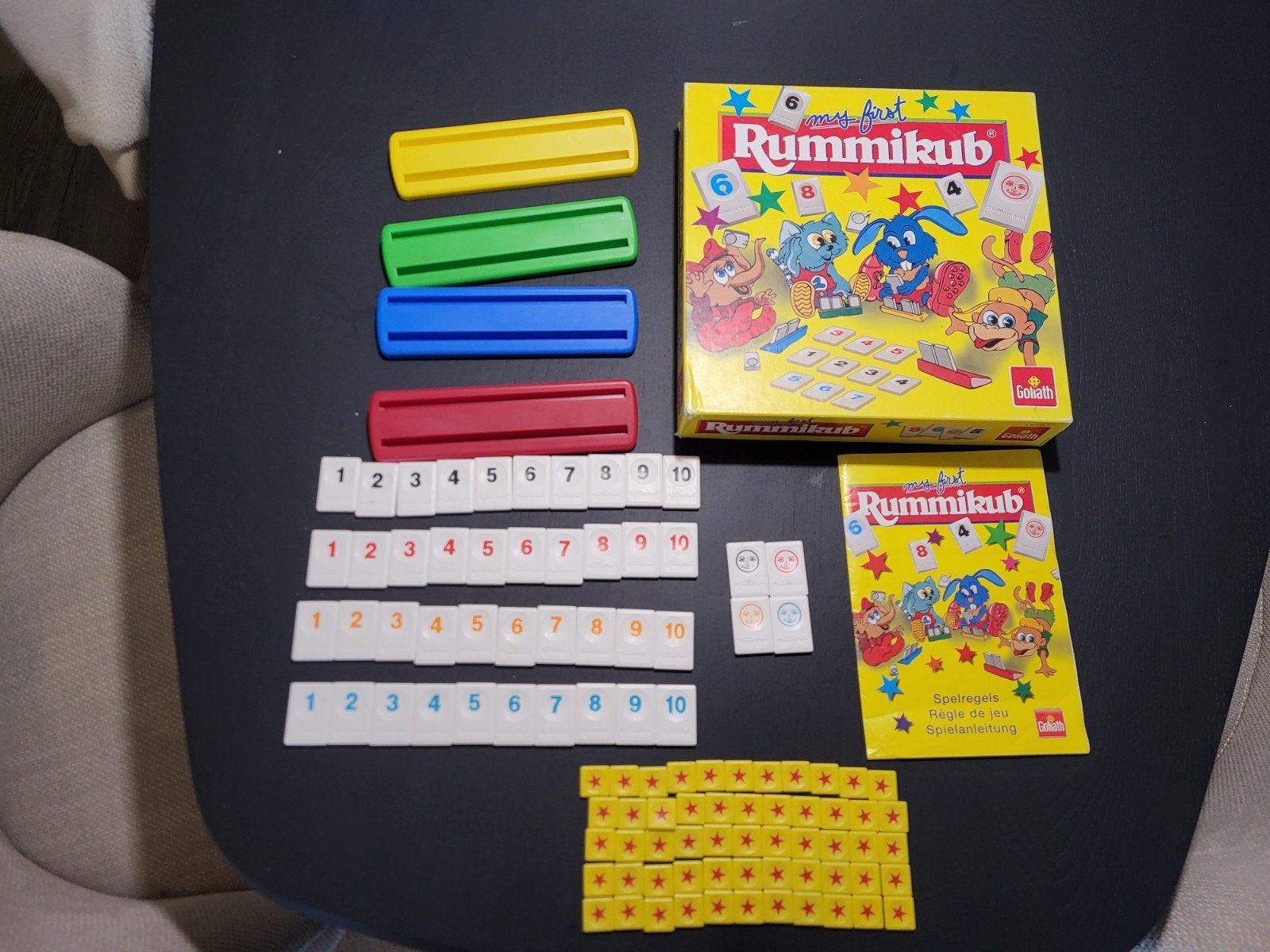 My first Rummikub, Drie of vier spelers, Ophalen of Verzenden, Gebruikt, Goliath