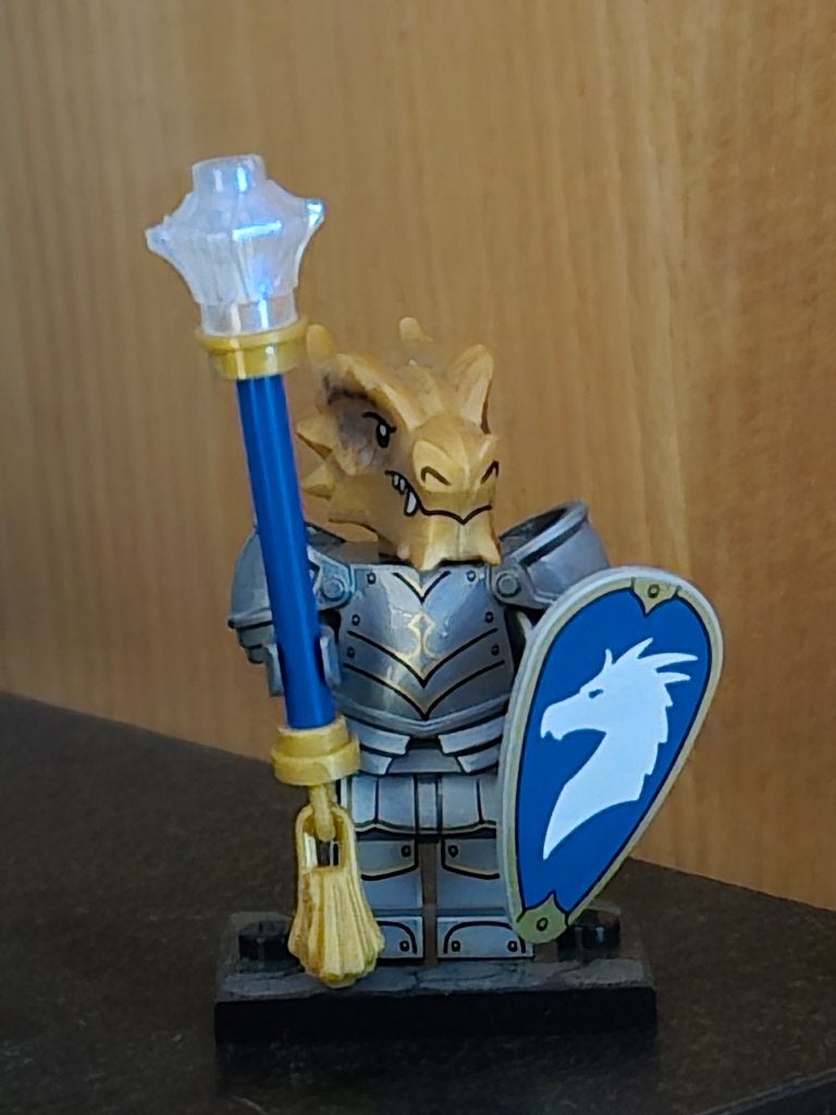 Lego Dragonborn Paladin figuur, Ophalen of Verzenden, Zo goed als nieuw