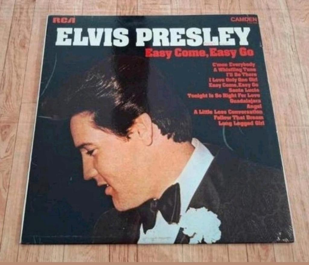 Lp elvis presley easy come easy go, Ophalen of Verzenden