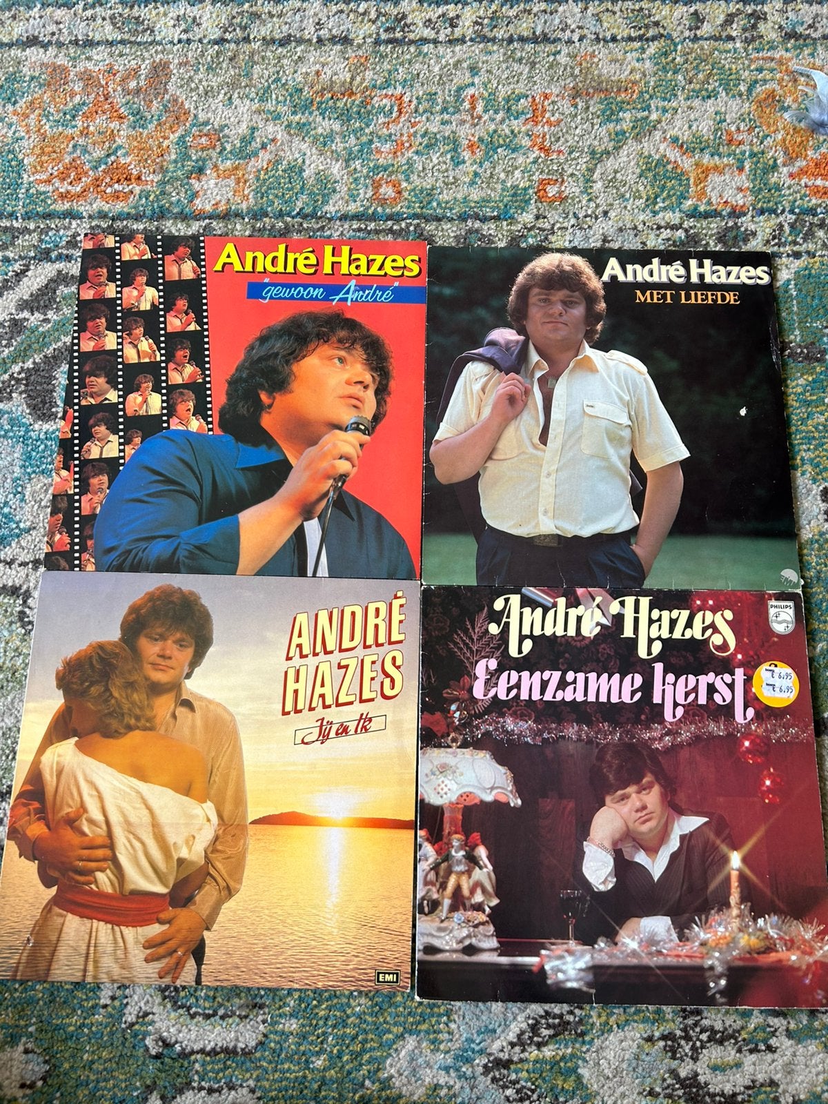 LP’s Andre Hazes etc, Ophalen of Verzenden, Zo goed als nieuw, Overige formaten