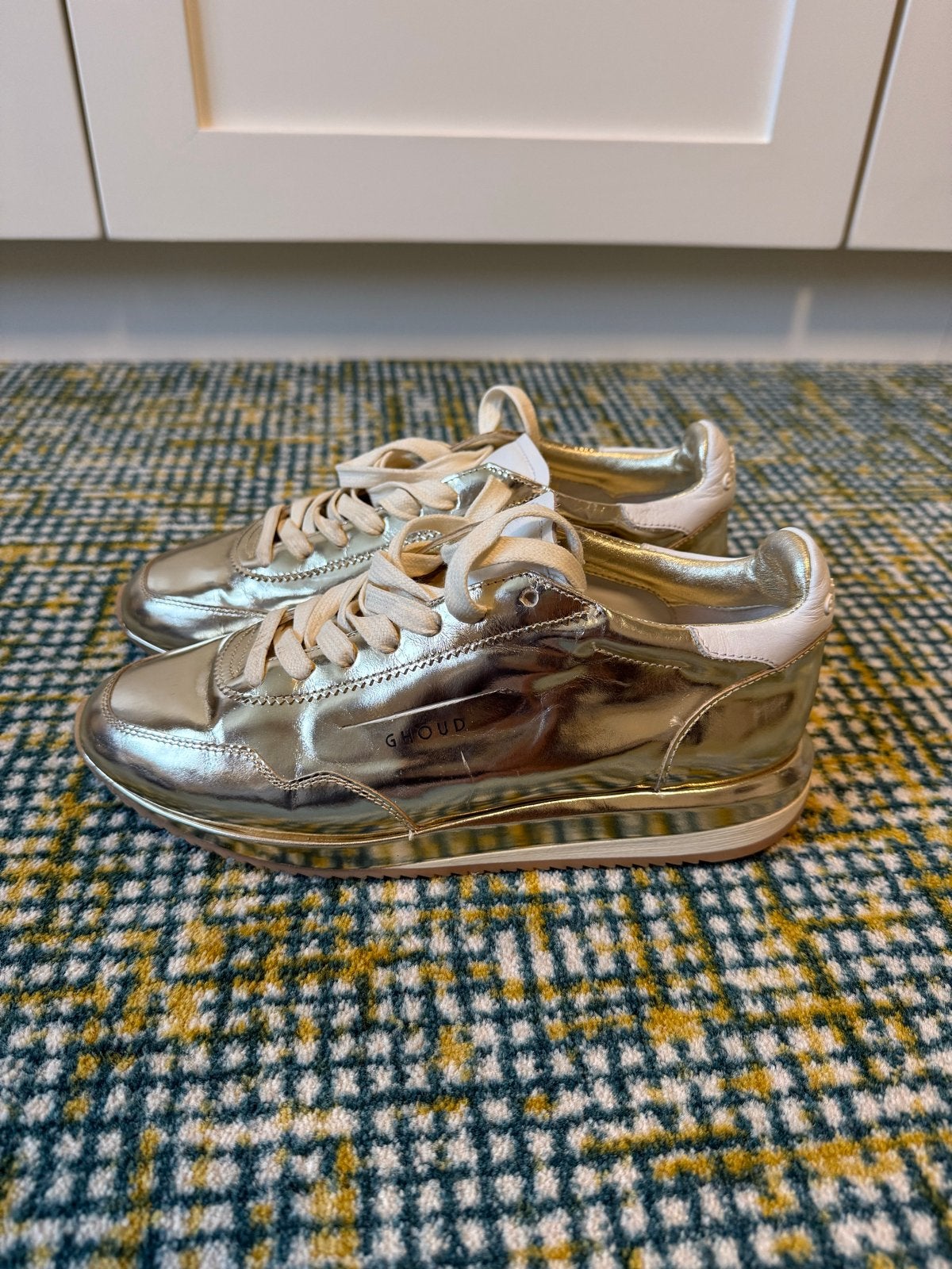 Ghoud Venice Sneakers Goud Maat 37, Overige kleuren, Ophalen of Verzenden, Sneakers of Gympen, Zo goed als nieuw