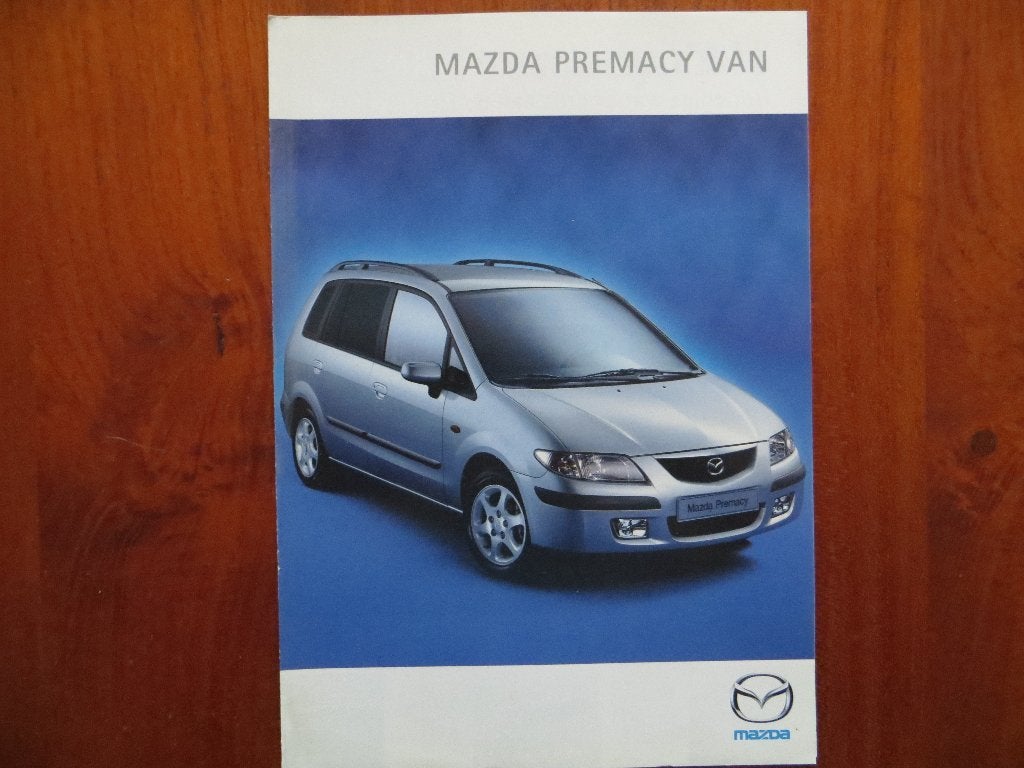 Mazda Premacy Van met bijlage (maart 2000), Boeken, Ophalen of Verzenden, Nieuw, Mazda