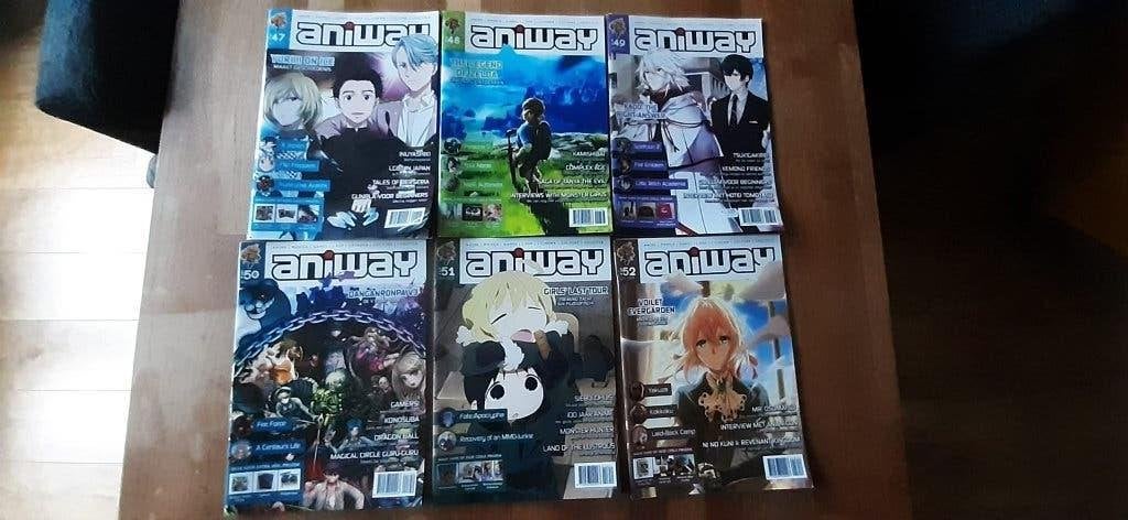 AniWay Magazine nr 47 tm 52 jaar 2017, Ophalen, Zo goed als nieuw, Glossy