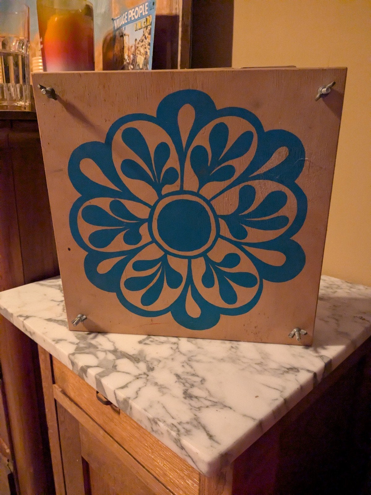 Vintage bloemenpers, Ophalen of Verzenden