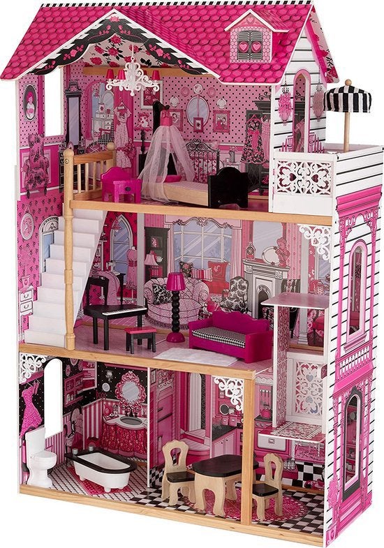 Kidkraft Amelia poppenhuis, Ophalen, Zo goed als nieuw, Poppenhuis