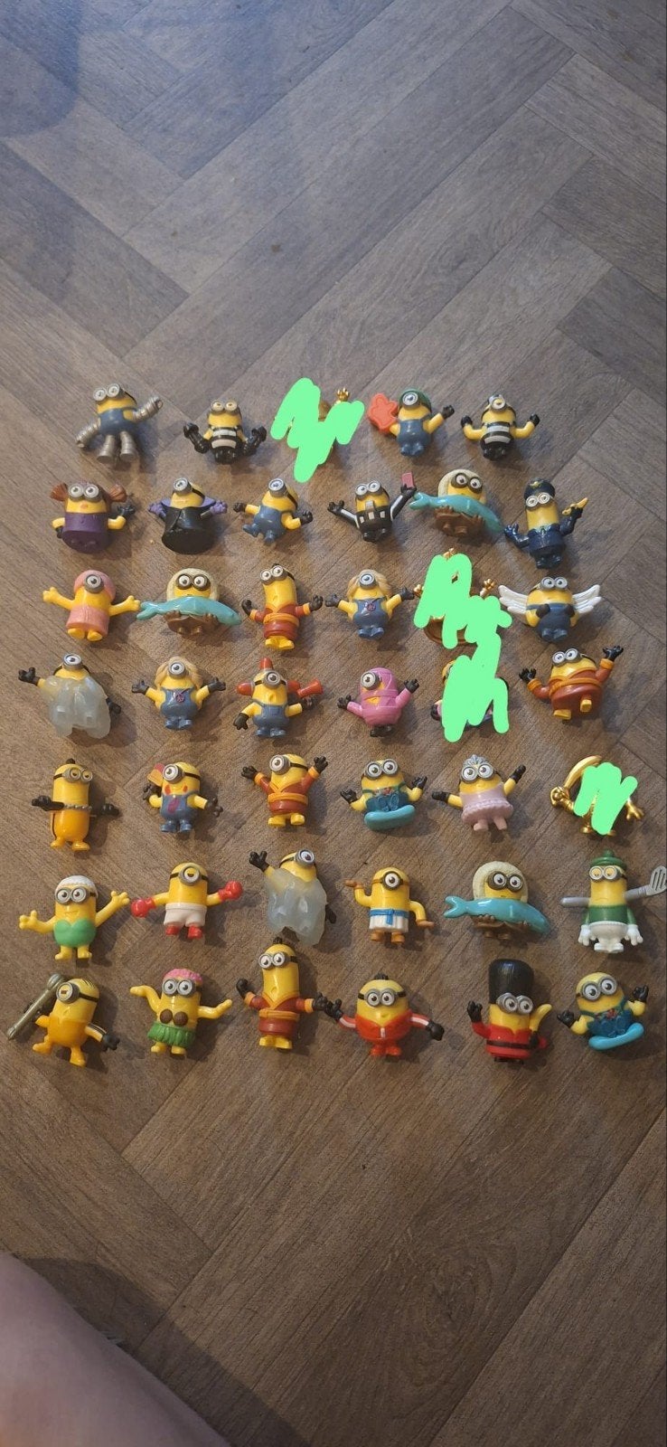 MINIONS POPPETJES, Ophalen