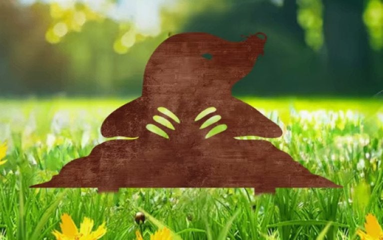 Tuinsteker Mol metaal roest, Tuin en Terras, Ophalen of Verzenden, Nieuw