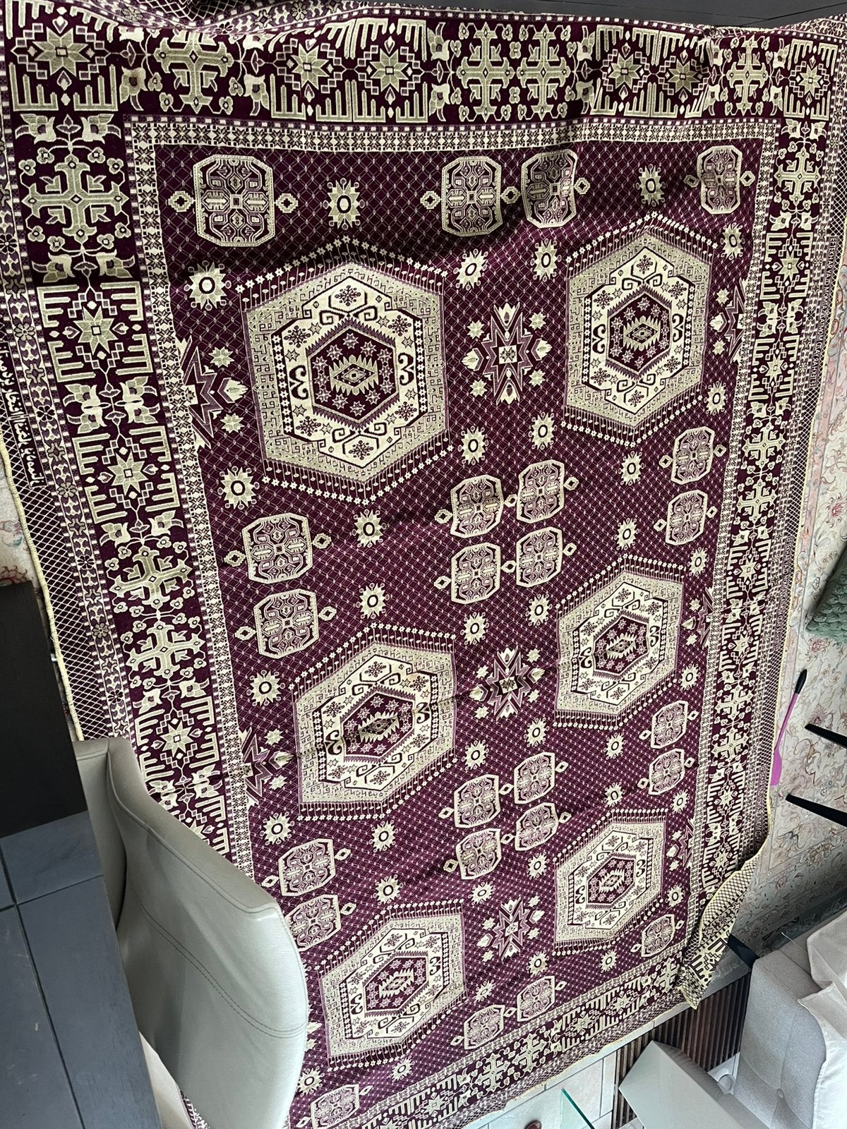 Iraans Perzisch dubbelzijdig vloerkleed 225 x 330 cm bnieuw, Ophalen