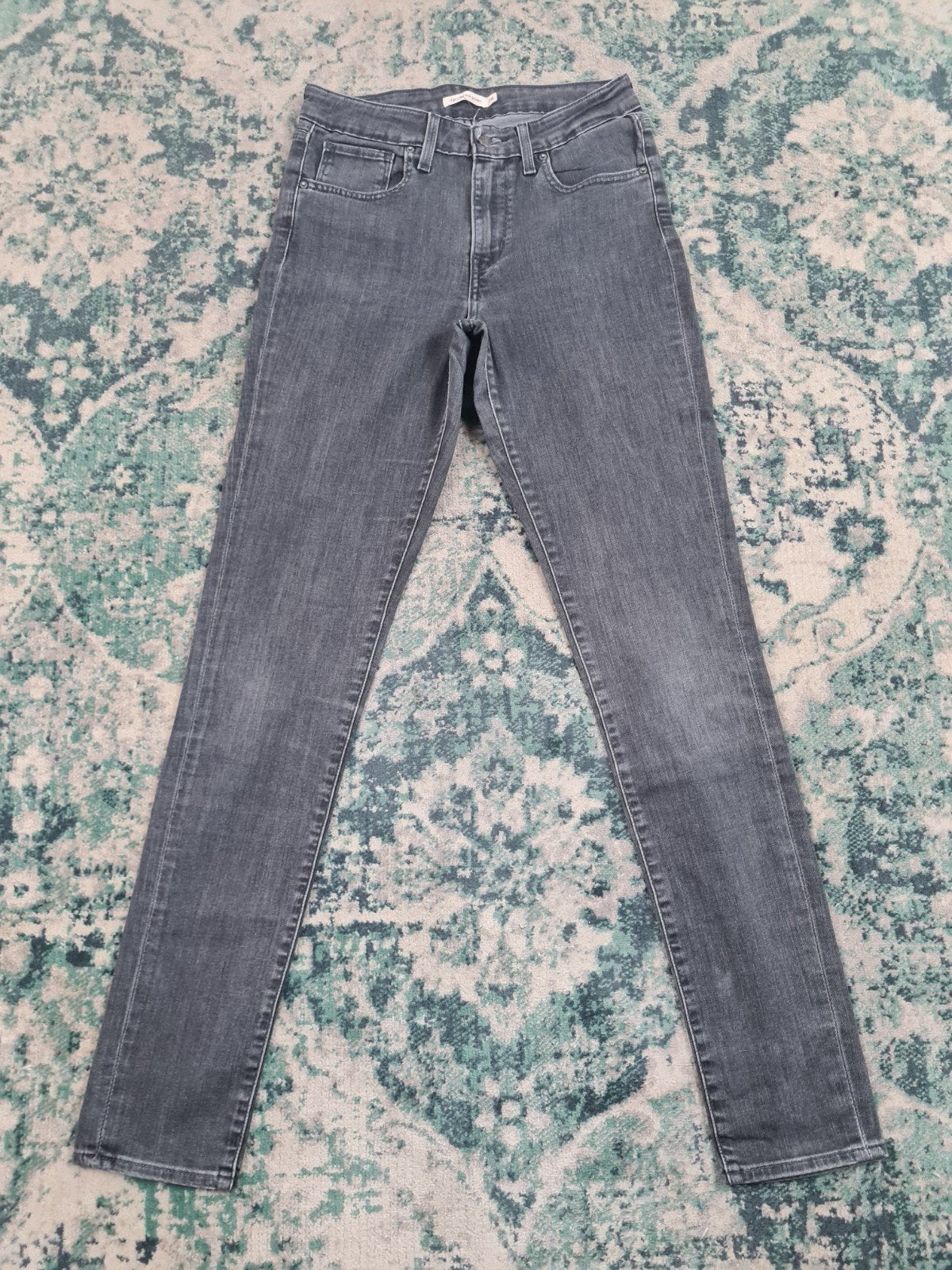 Levi's 721 high rise skinny W28 L32 WMN stretch Tulsi2832, Ophalen of Verzenden, Zo goed als nieuw, W28 - W29 (confectie 36), Grijs