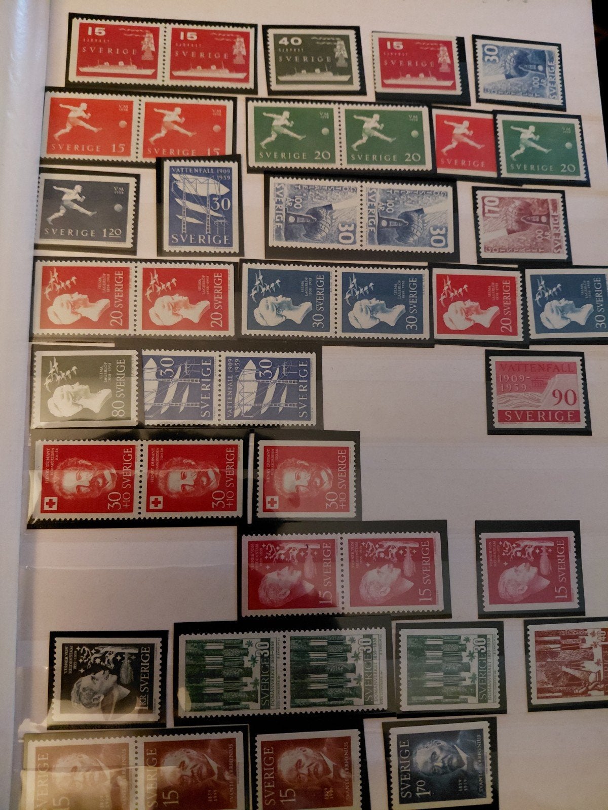 postzegelboek Zweden, Ophalen of Verzenden, Buitenland