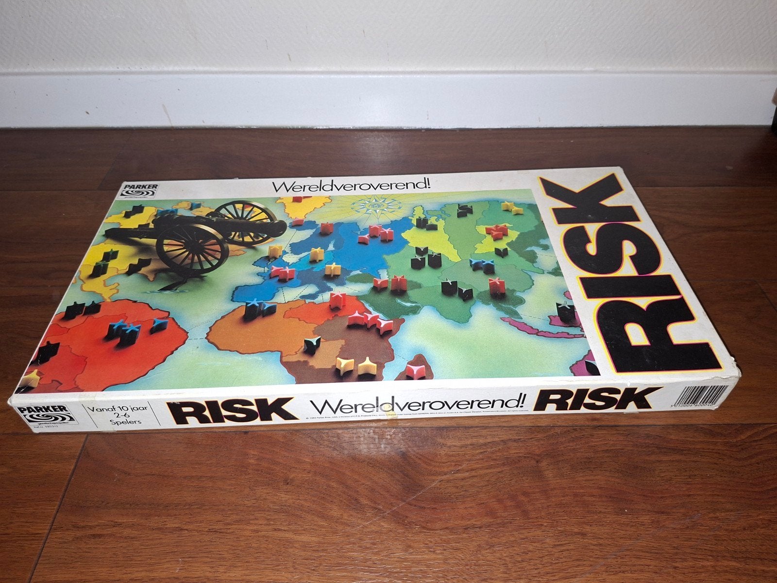 Risk Bordspel - Wereldveroverend! Klassiek Strategie, Drie of vier spelers, Ophalen of Verzenden, Gebruikt, Parker