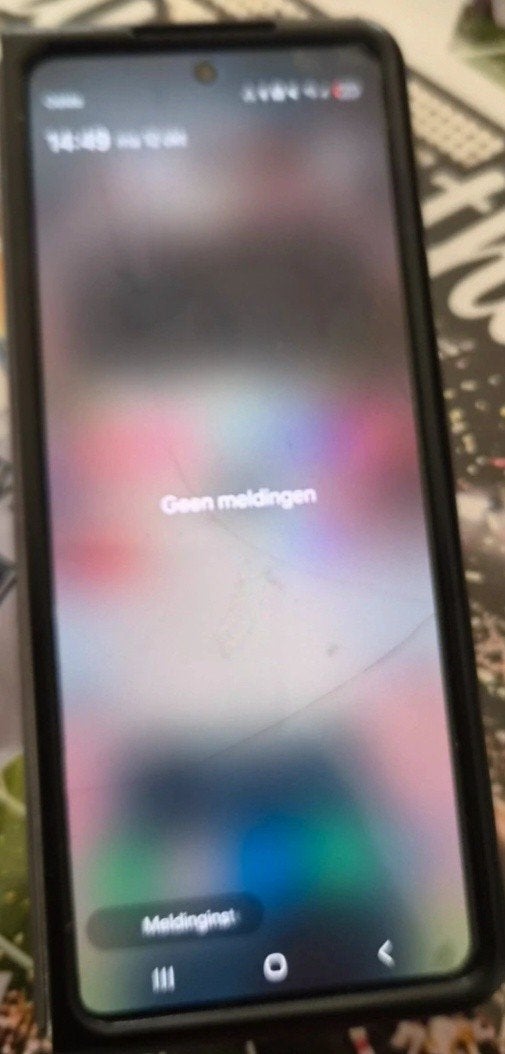 fold z 4 Samsung, Gebruikt, Verzenden, Zwart, Touchscreen