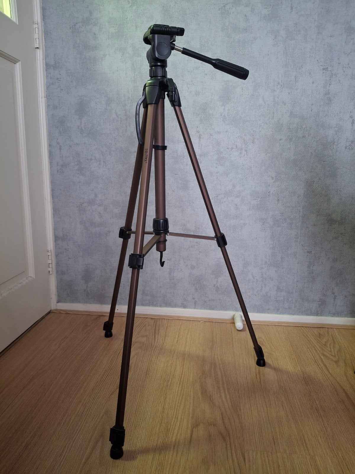 Hama Star 61 Statief - met draagtas en doos, Audio, Tv en Foto, Inclusief draagtas, Zo goed als nieuw, Hama, 150 tot 175 cm