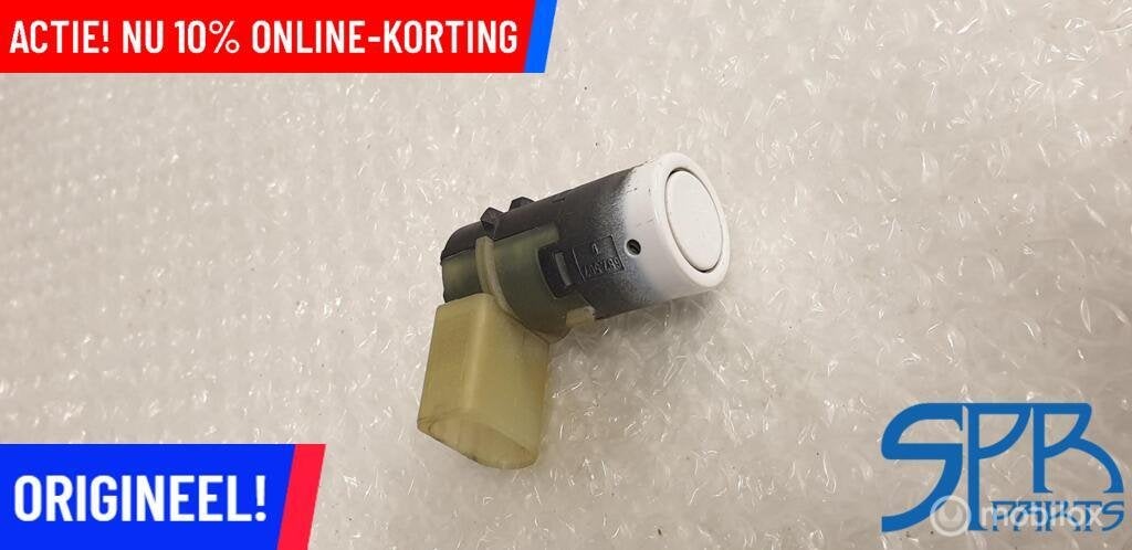 VW AUDI SKODA PARKEERSENSOR Sensor PDC 7H0919275C WIT T5 A6, Gebruikt, Ophalen of Verzenden