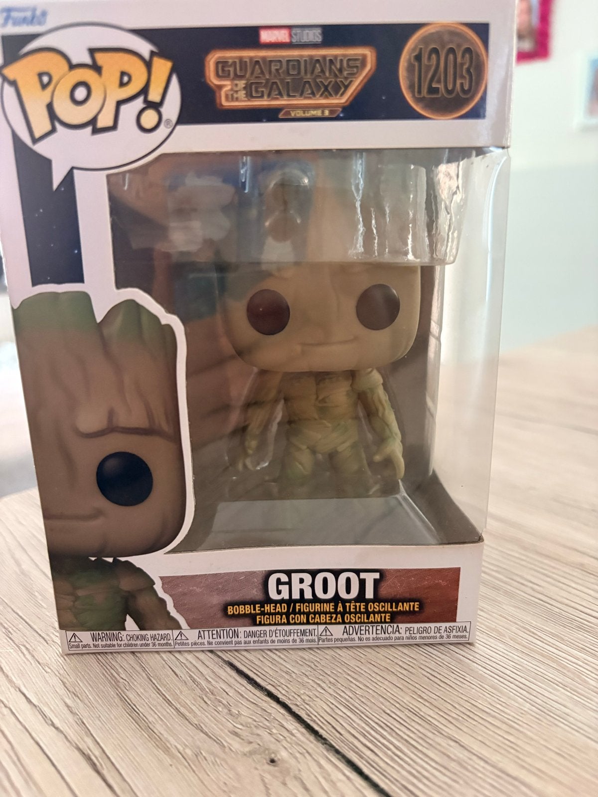 Funko Pop! Guardians of the Galaxy Vol. 3 - Groot, Rocket, K, Ophalen of Verzenden, Zo goed als nieuw