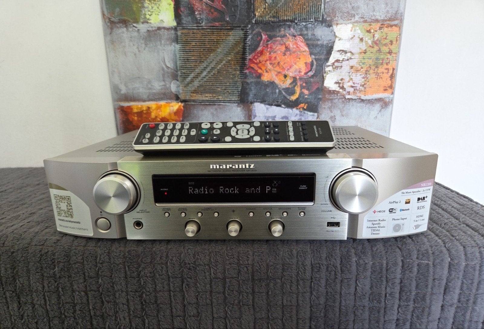 Marantz NR 1200 in nieuwstaat, Audio, Tv en Foto, Versterkers en Receivers, Zo goed als nieuw, Marantz, Ophalen