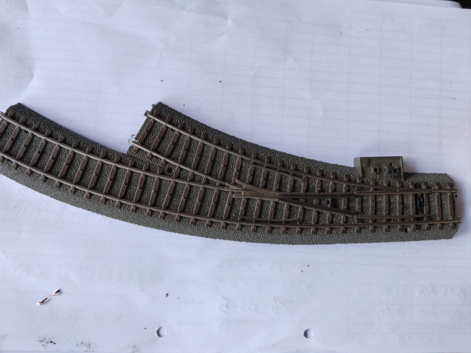 Märklin 24672 C bochtwissel rechts, Hobby en Vrije tijd, Modeltreinen | H0, Wisselstroom, Rails, Ophalen of Verzenden, Zo goed als nieuw