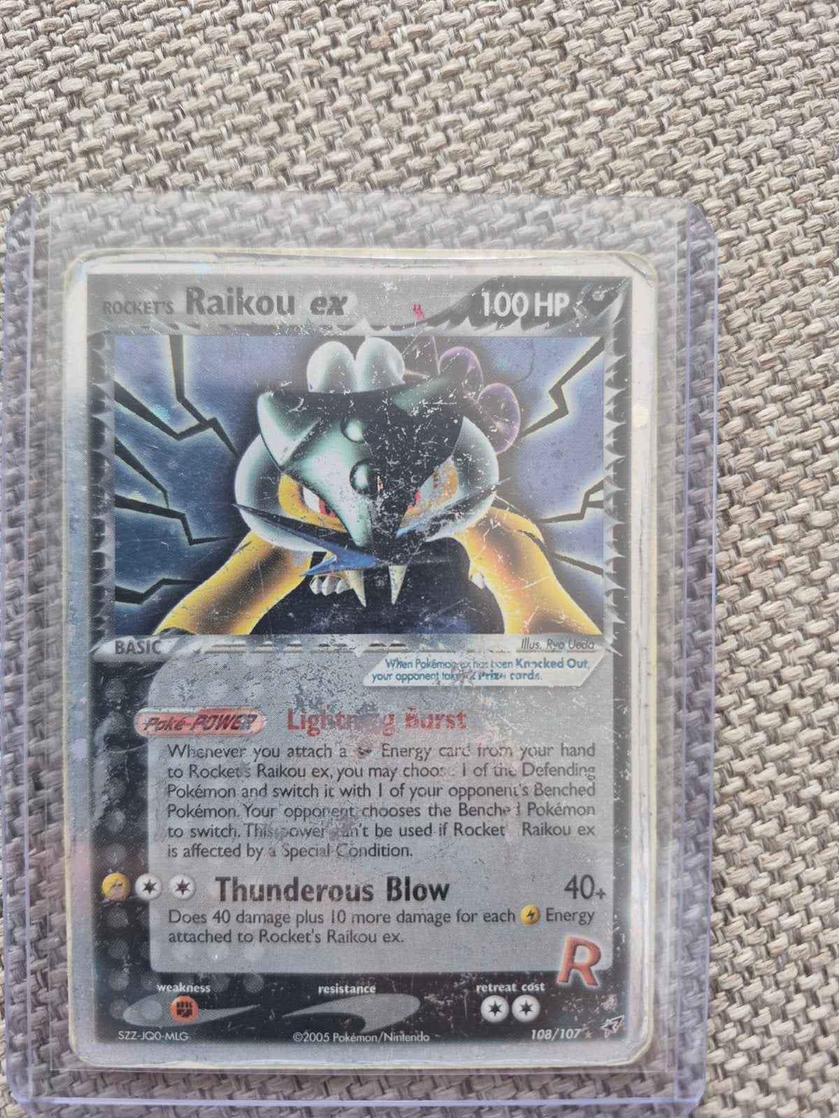 Rocket's Raikou ex 108/107, Ophalen of Verzenden