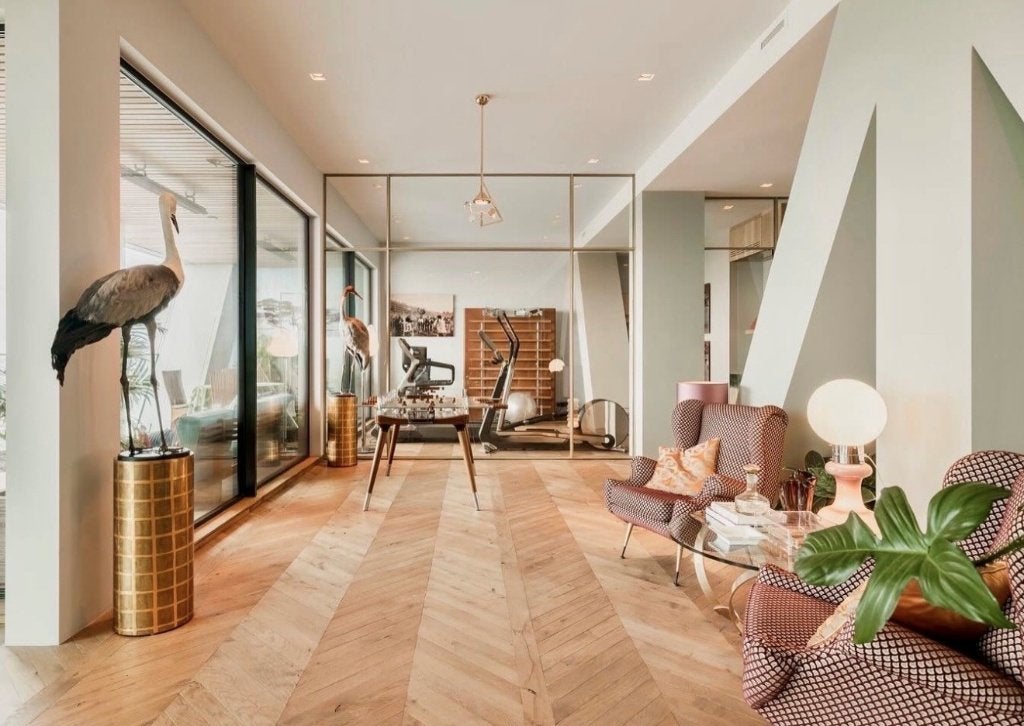 Hongaarse punt eiken houten vloer – ook op vloerverwarming, Ophalen, Gebruikt, 75 m² of meer, Parket