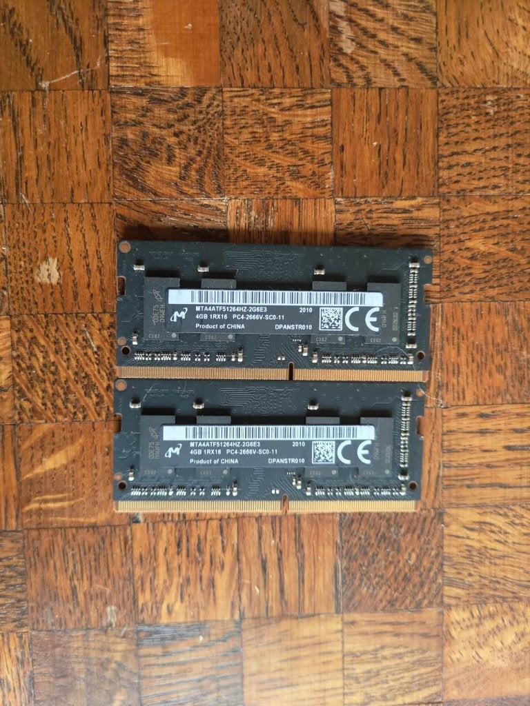 8 GB (2x4) PC4-2666V Mac Memory SoDimm, Gebruikt, DDR4, 8 GB, Ophalen of Verzenden