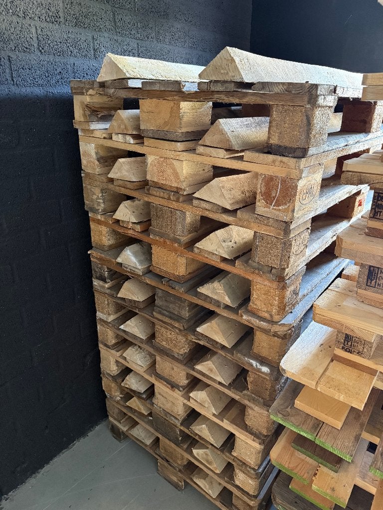 Pallets (Euro + blok), Ophalen, 50 mm of meer, Pallet, Minder dan 200 cm