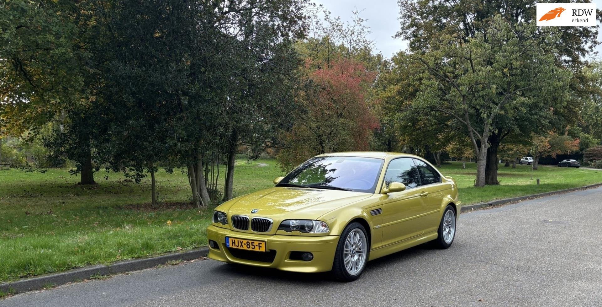 BMW M3 3.2 M3 47.284 km- volledige historie. TOP!, Automaat, Achterwielaandrijving, Gebruikt, Zwart