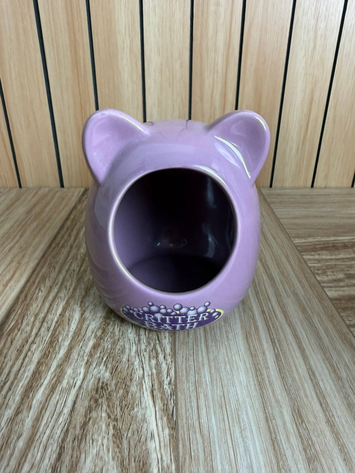 Hamster critter bath steen paars wc toilet, Dieren en Toebehoren, Ophalen of Verzenden, Zo goed als nieuw