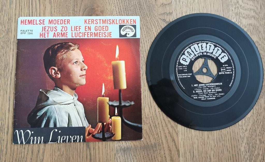 Single Wim Lieven - Het arme lucifermeisje, Cd's en Dvd's, Ophalen of Verzenden, Gebruikt, Overige formaten, Levenslied of Smartlap