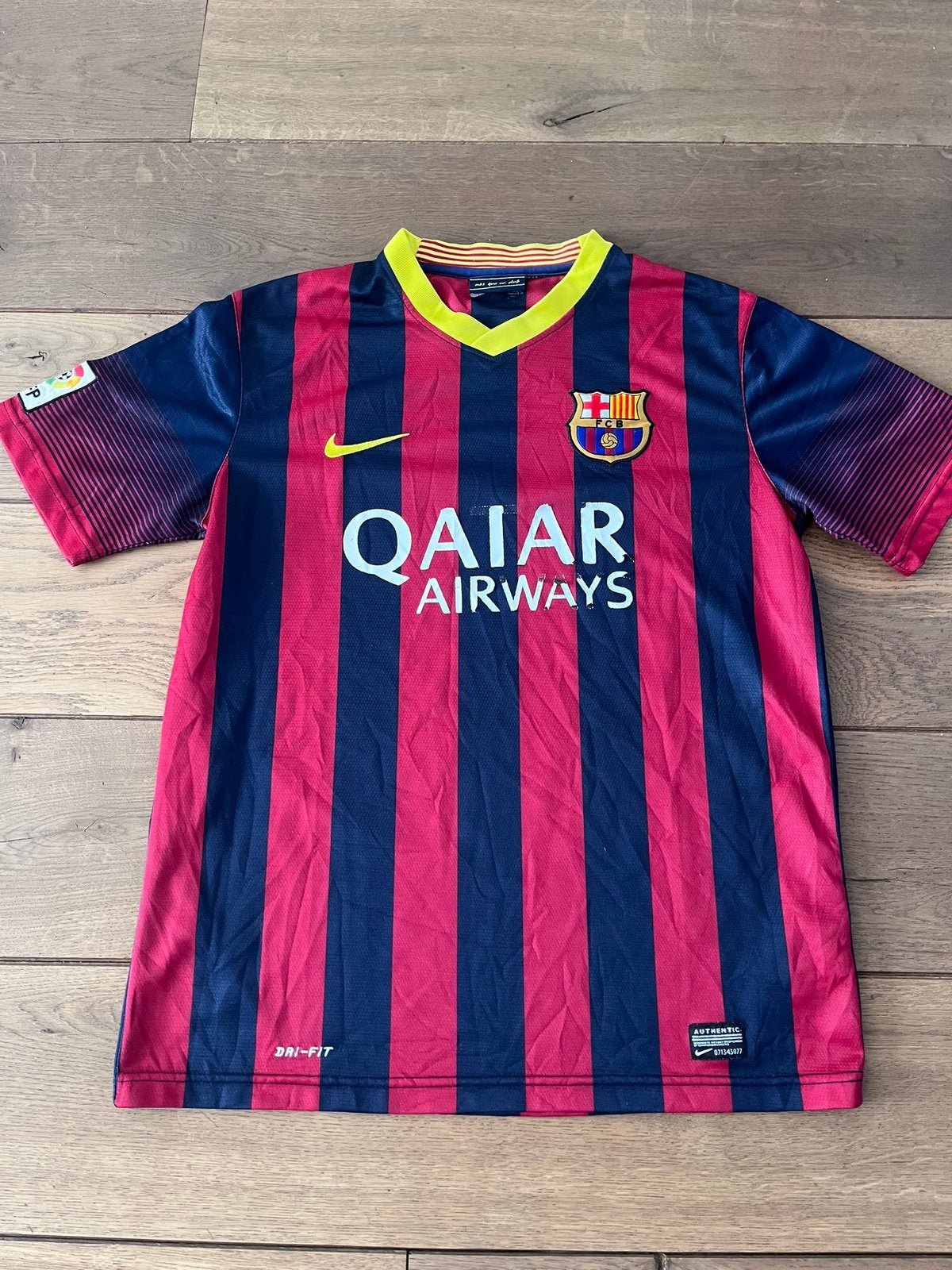 Barcelona shirt 2013 2014 maat L, Maat L, Verzenden, Gebruikt, Shirt